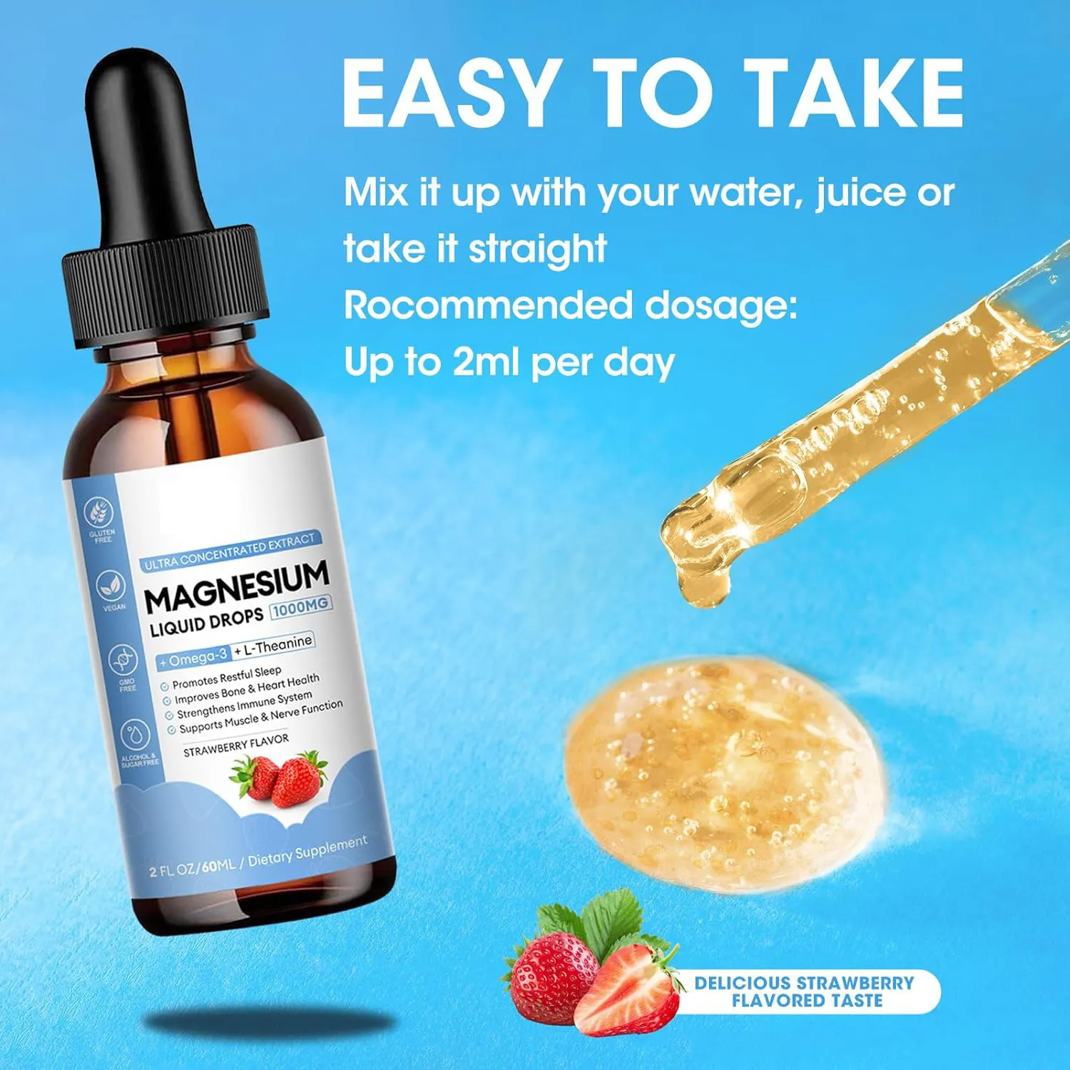 Magnesium Liquid Drops Magnesium Liquid Drops