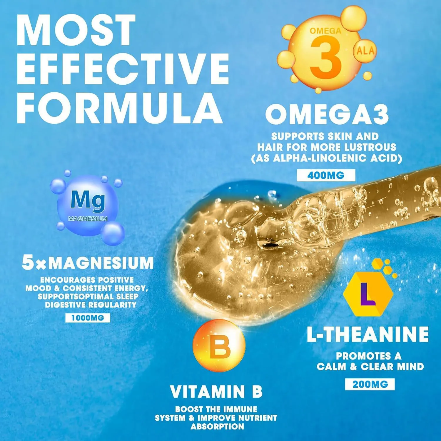 Magnesium Liquid Drops Magnesium Liquid Drops